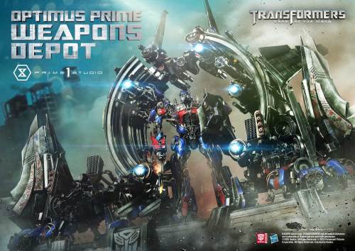 【Pre order】Prime 1 Studio - Museum Masterline Transformers Series Optimus Prime Weapons Depot MMTFM-38 MMTFM-38S (Copyright)