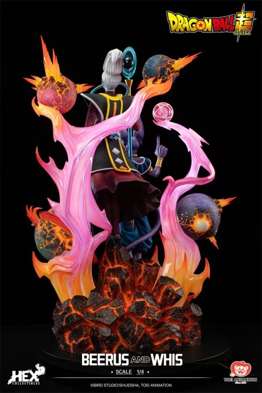 【Pre order】 HEX Collectibles Studio 1/4 Dragon Ball Beerus & Whis (Copyright)