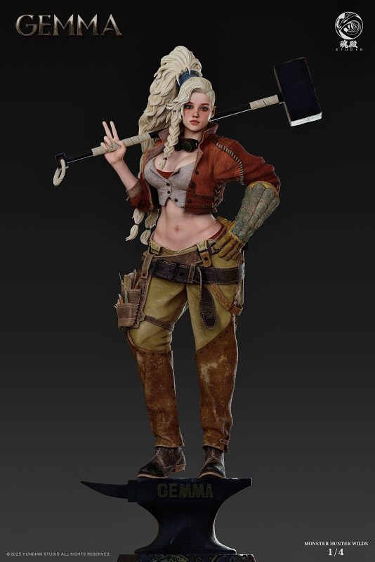 【Pre order】HunDian Studio 1/4 Monster Hunter Gemma
