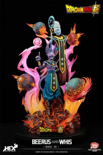 【In Stock】 HEX Collectibles Studio 1/4 Dragon Ball Beerus & Whis (Copyright)