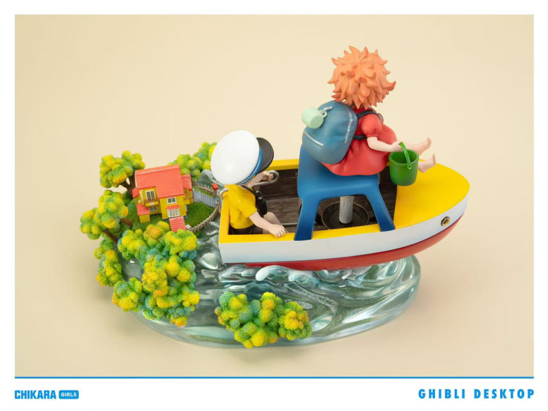 【Pre order】Chikara Studio - Ponyo on the Cliff Ponyo & Sosuke