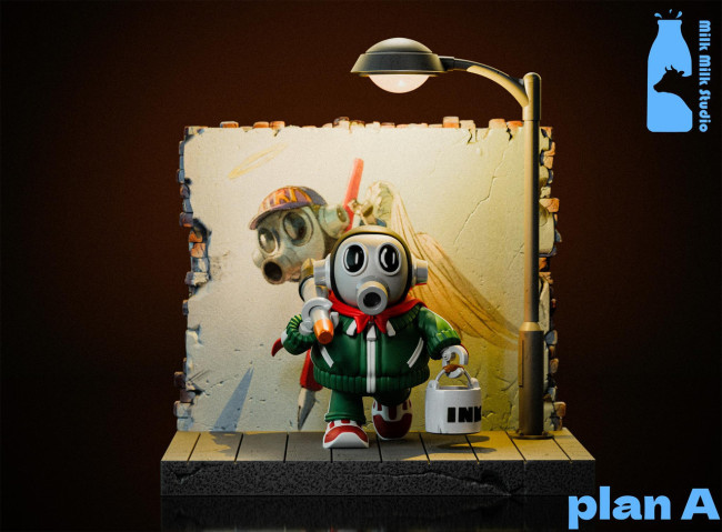【Pre order】Milk Milk Studio - Dragon Ball Akira Toriyama with LED