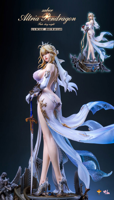 【In Stock】DT Studio 1/4 Fate stay night Wedding Dress Saber