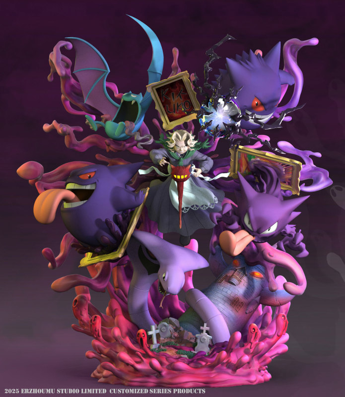 【Pre order】ErZhouMu Studio - Pokemon Elite Four Agatha