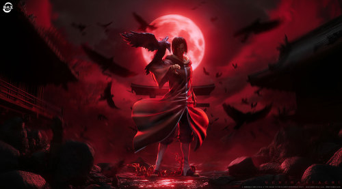 【In Stock】Yingzhiyu Studio 1/6 Naruto Uchiha Itachi