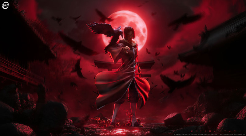 【In Stock】Yingzhiyu Studio 1/6 Naruto Uchiha Itachi