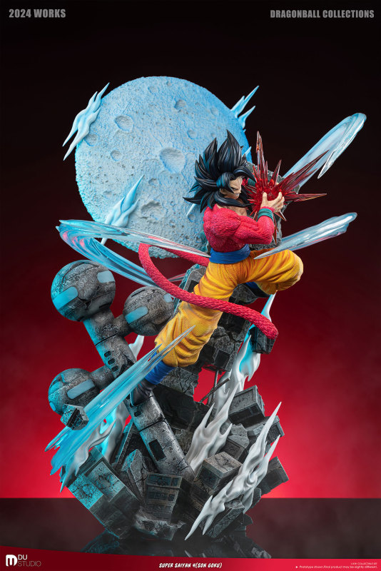 【Pre order】DU Studio 1/6 & 1/4 SS4 Goku with LED