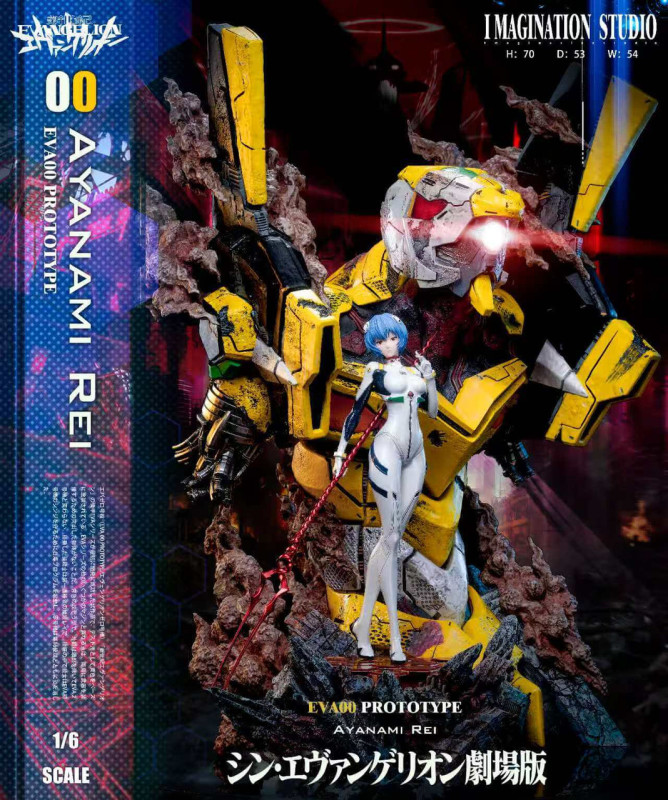 【In Stock】Imagination Studio 1/6 Neon Genesis Evangelion Asuka & Ayanami Rei