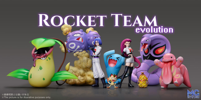 【Pre order】MG Studio 1/20 & 1/8 Pokemon Rocket Team