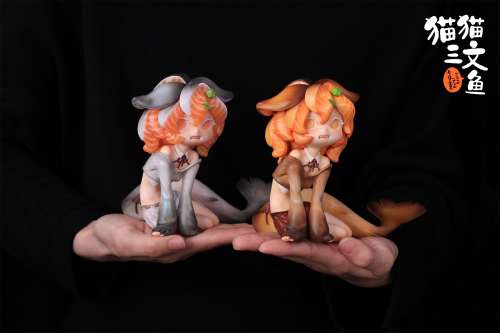 【Pre order】WeArtDoing Studio - Kitty Salmon Series Salmon Fairies-Silver & Salmon Fairies-Caramel
