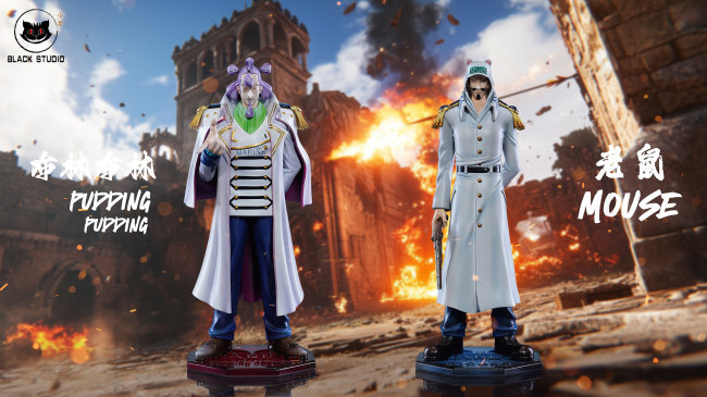 【Pre order】Black Studio - One Piece Pudding Pudding & Mouse