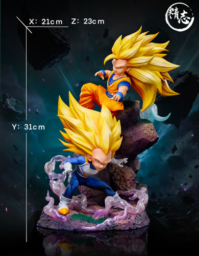 【Pre order】Jing Zhi Studio 1/6 Dragon Ball SS3 Goku & Vegeta