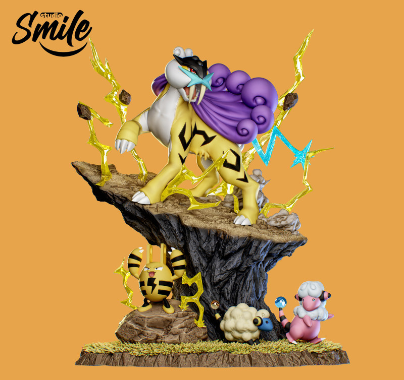 【Pre order】Smile Studio 1/20 Pokemon Three sacred Raikou