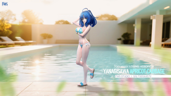 【Pre order】FWS Studio 1/6 Too many losing heroines! Anna Yanami