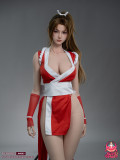 【In Stock】Juicy Made 1/1 Full silicone female fighter Mai Shiranui action figure