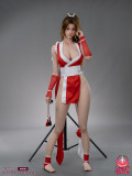 【In Stock】Juicy Made 1/1 Full silicone female fighter Mai Shiranui action figure