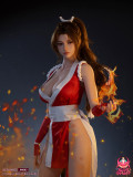 【In Stock】Juicy Made 1/1 Full silicone female fighter Mai Shiranui action figure