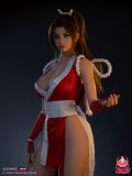 【In Stock】Juicy Made 1/1 Full silicone female fighter Mai Shiranui action figure
