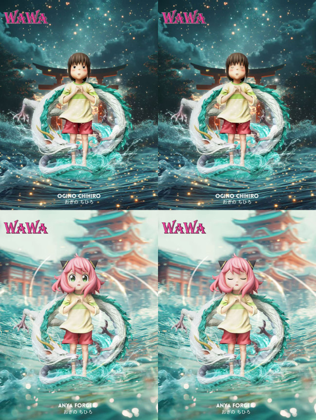 【Pre order】WAWA Studio - Spirited Away & Anya Forger