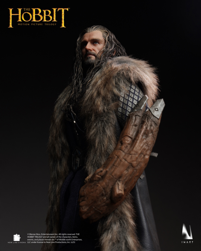 【Pre order】Queen Studio 1/6 The Hobbit：An Unexpected Journey Thorin Oakenshield Action Figures​ Ag-A018​ (Copyright)