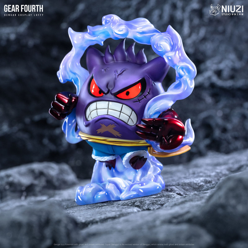 【In Stock】Niuzi Studio - Pokemon Gengar Cos Gear 4 Luffy