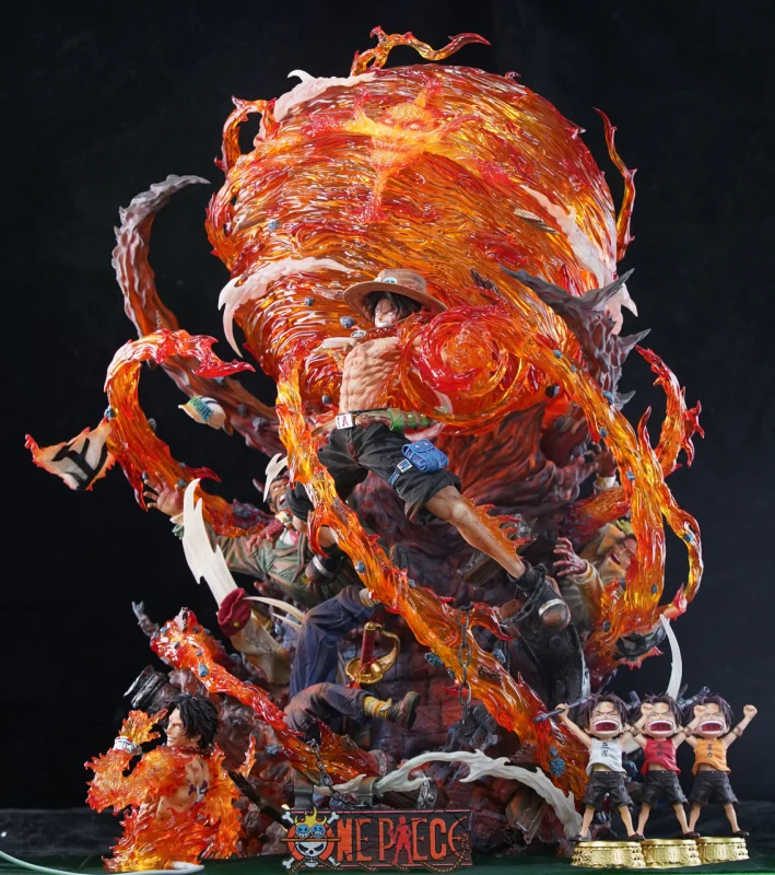 【Pre order】Monkey D Studio 1/6 Bust One Piece Ace with LED