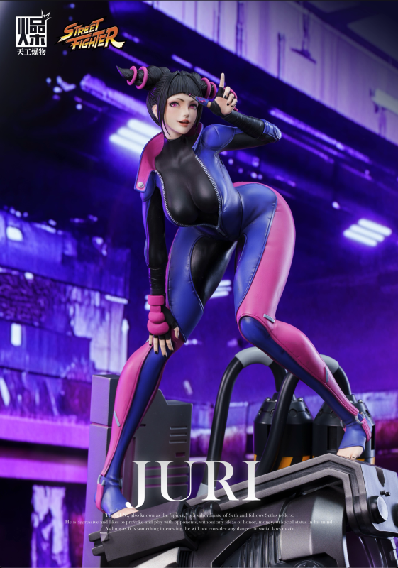 【Pre order】TGZW Studio 1/4 Street Fighter Han Juri (Copyright)