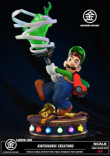 【Pre order】Kintsukuroi Creations Studio 1/4 Luigi's Mansion with LED
