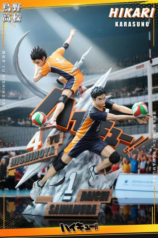 【Pre order】HIKARI Studio - Haikyuu!! Yu Nishinoya & Daichi Sawamura