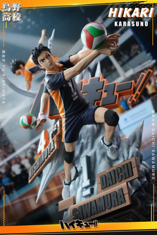 【Pre order】HIKARI Studio - Haikyuu!! Yu Nishinoya & Daichi Sawamura