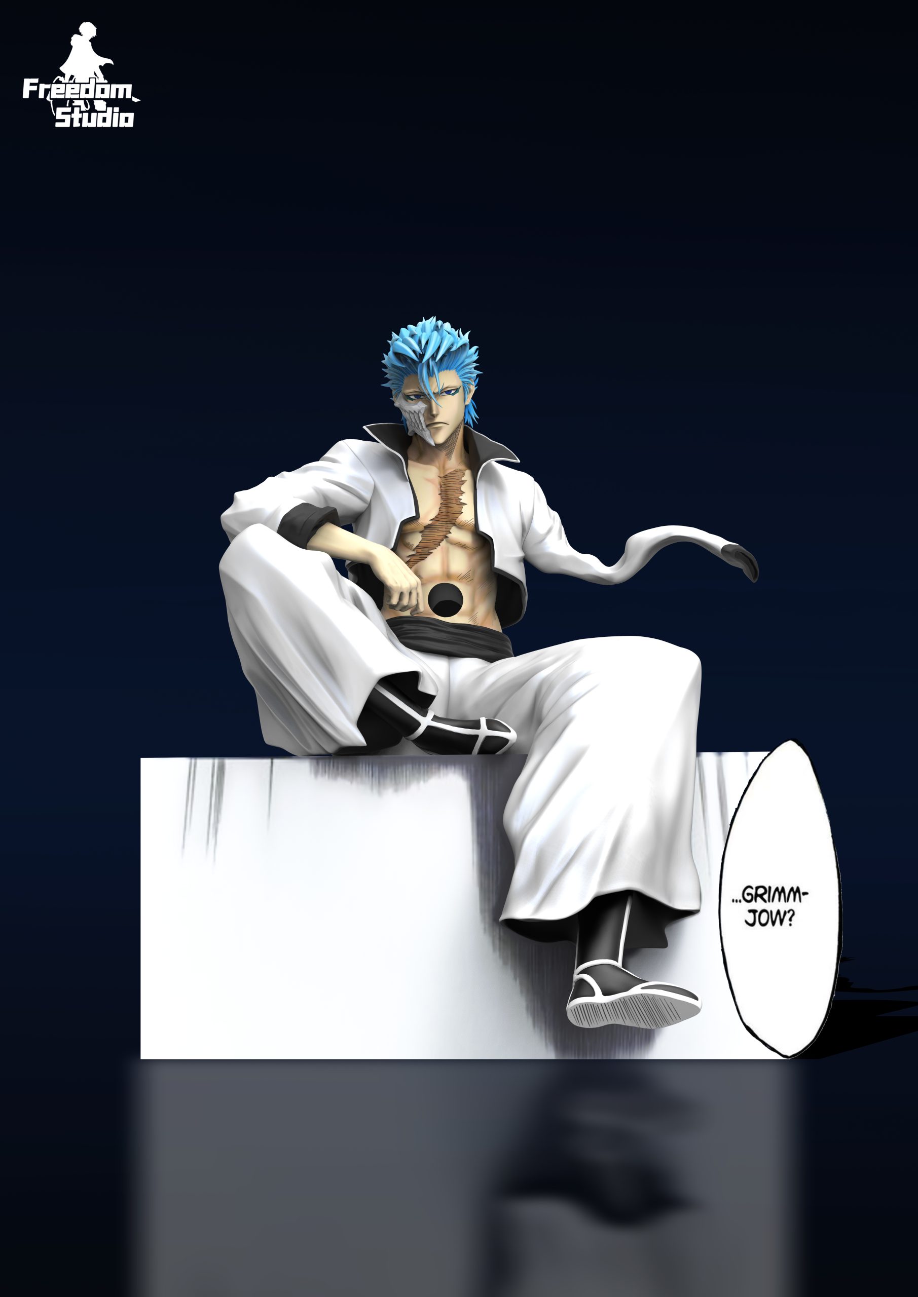 アニメージユ Pre order】Freedom Studio - BLEACH Grimmjow Jaegerjaquez