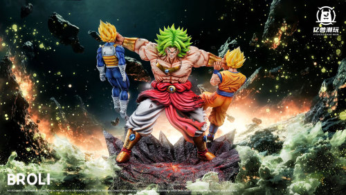 【Pre order】YI SHOU CHAO WAN - Dragon Ball Broli VS Goku Vegeta