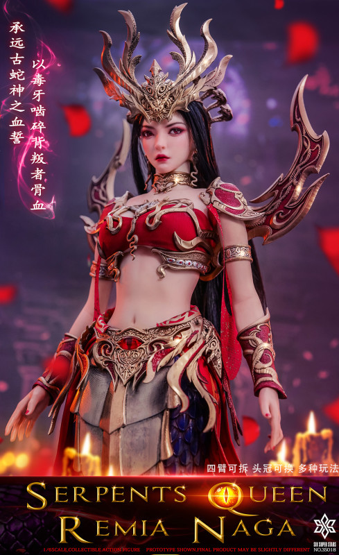 【Pre order】3STOYS 1/6 Lamia Queen Remia Fully Articulated Action Figure 3S018 (Copyright)