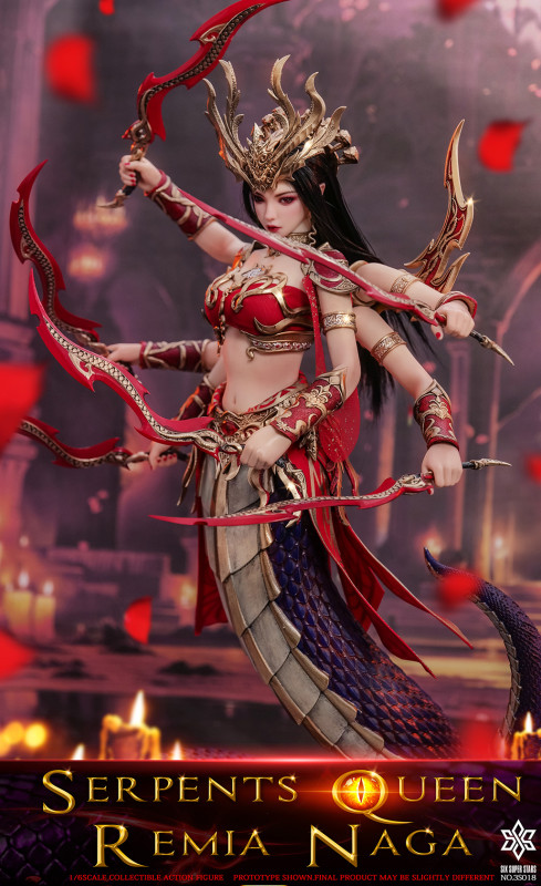 【Pre order】3STOYS 1/6 Lamia Queen Remia Fully Articulated Action Figure 3S018 (Copyright)