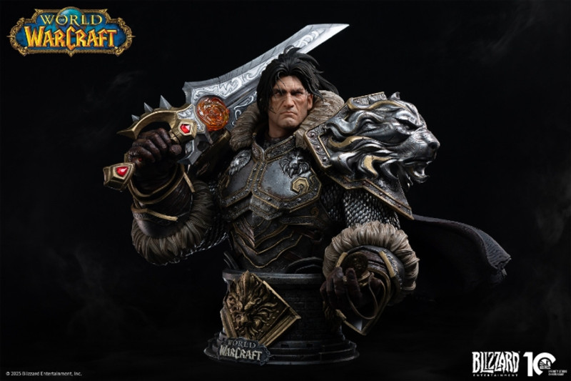 【Pre order】Infinity Studio 1/3 Bust Blizzard World of Warcraft Varian Wrynn