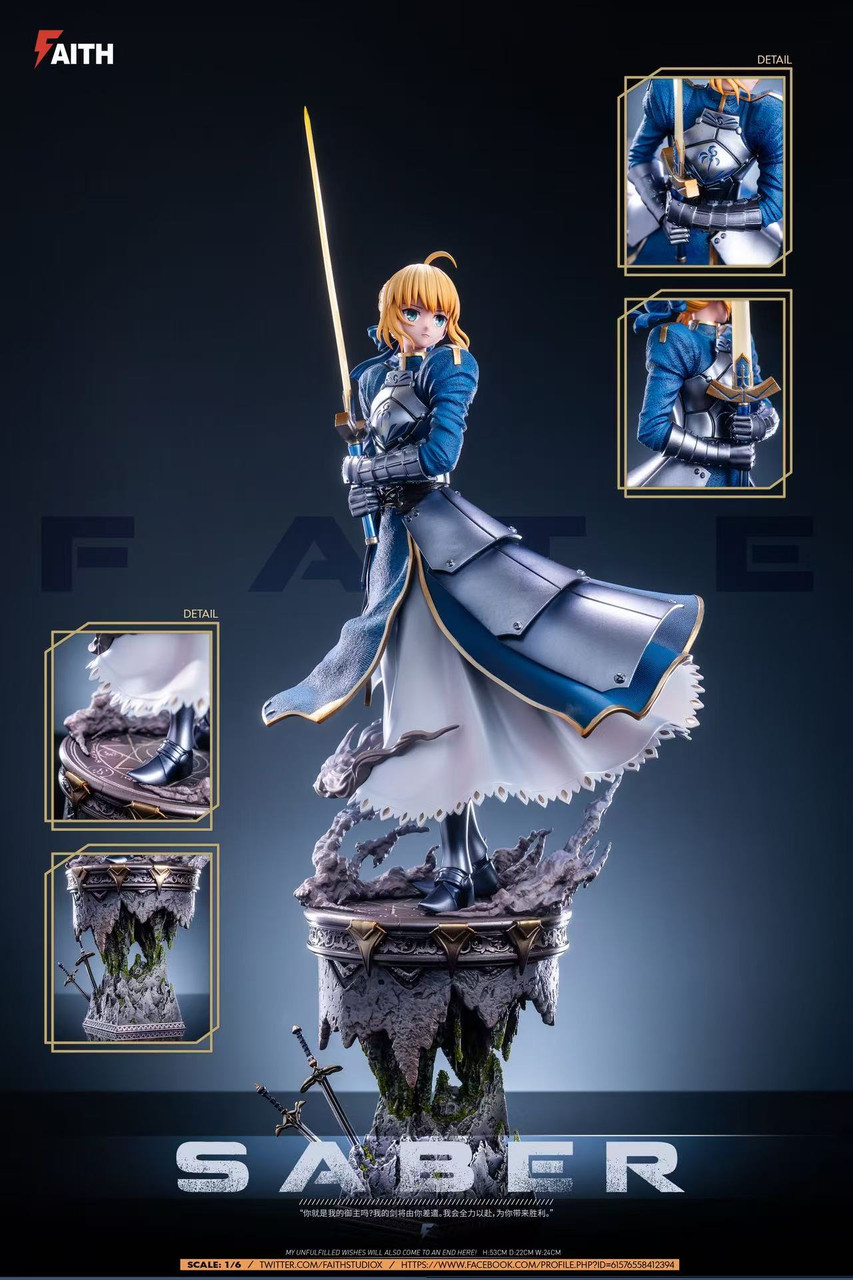 Fate⁄stay night - Saber | 1:6 Resin Statue | by Imagination