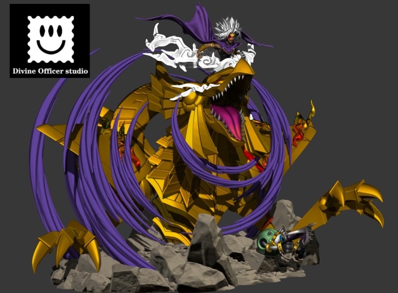 【Pre order】Divine Officer Studio - Yu-Gi-Oh! Marik Ishtar & The Winged Dragon of Ra