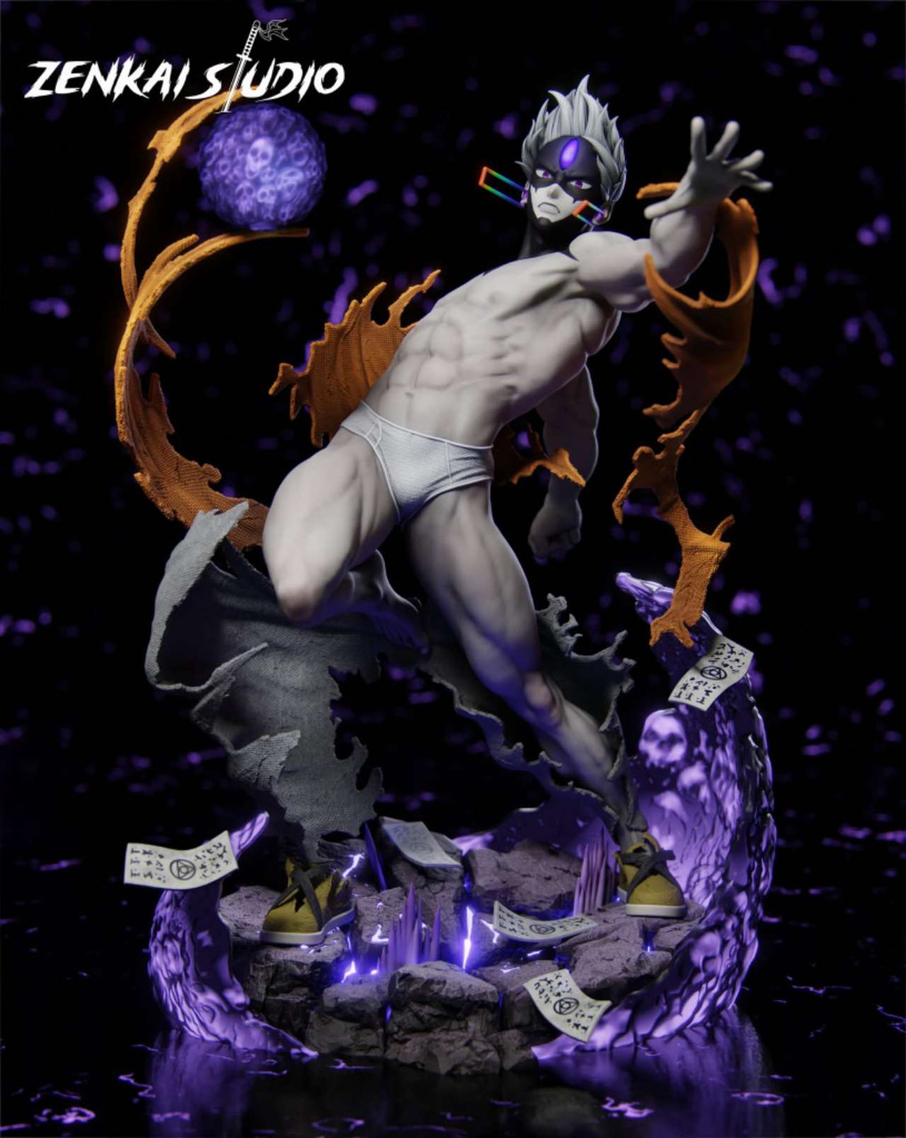 Pre order】Zenkai Studio 1/6 DanDaDan Jiji(Evil Eyes) with LED