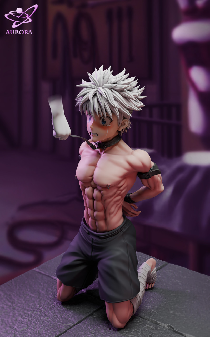 ハンター×ハンター Aurora-STUDIO キルア フィギュア Aurora Studio Hunter X Hunter Killua Zoldyck Resin Statue in stock