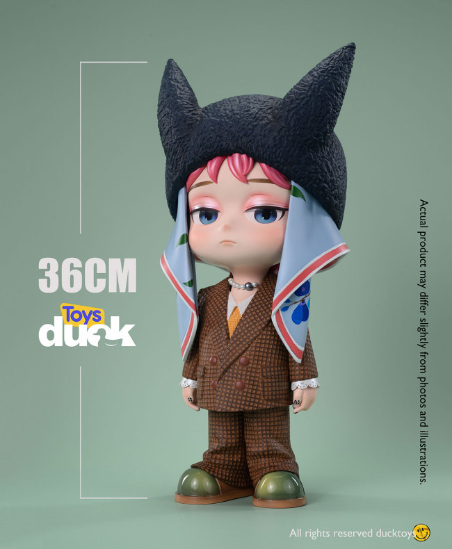 【In Stock】Duck Toys Studio - PVC GD Black rabbit