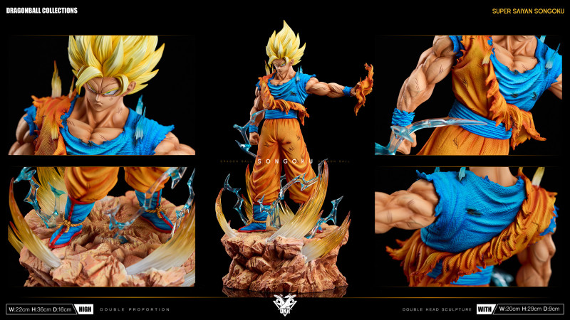 【Pre order】OKR Studio - Dragon Ball Super Saiyan 2 Son Goku