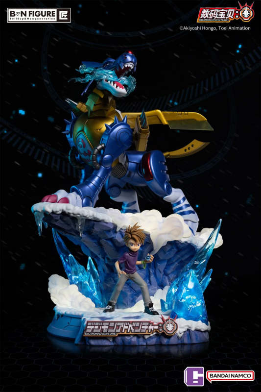 【In Stock】Infinity Studio - Digimon Ishida Yamato & Metal Garurumon