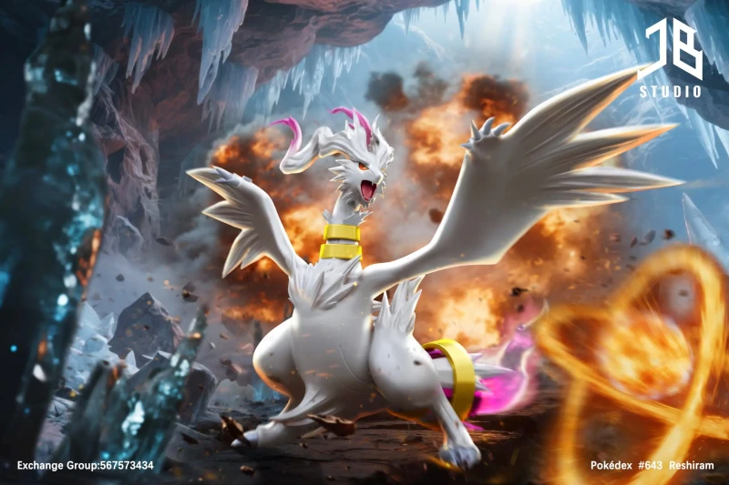 【Pre order】JB Studio 1/20 Pokemon Reshiram