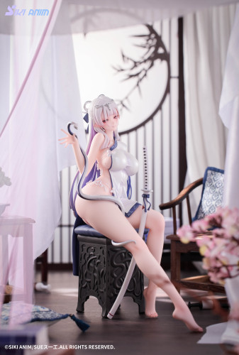 【Pre order】Siki Anim Studio 1/7 PVC Blue and White Snake (Copyright)