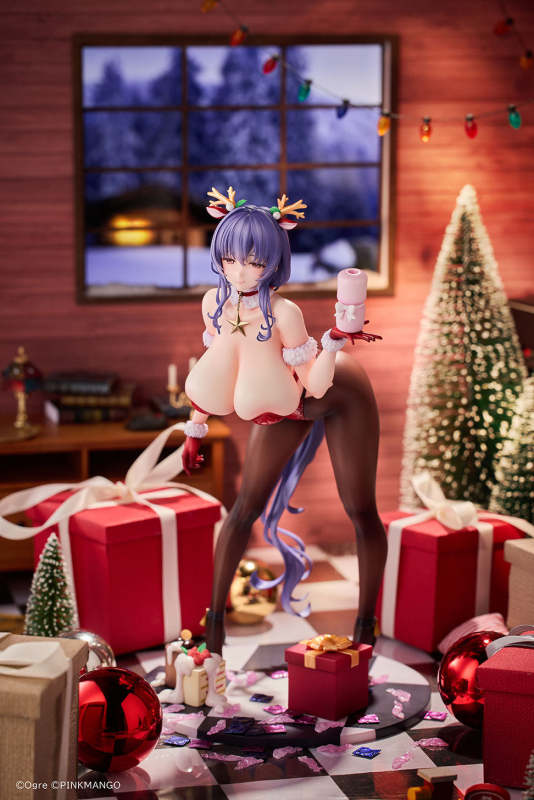 【Pre order】PinkMango Studio 1/6 PVC Succubus Homestay Shiori Sakimai Christmas Costume (Copyright)