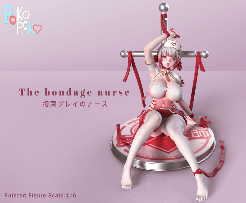 【Pre order】Poko Poko Studio x Pineapple Studio 1/6 The Bondage Nurse