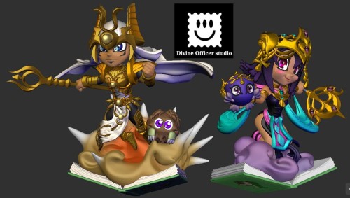 【Pre order】Divine Officer Studio - Yu-Gi-Oh! Cartoon Mana & Mahad