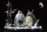 【In Stock】ShenYin Studio - Totoro play in the snowfield
