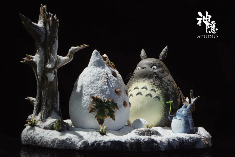 【Pre order】ShenYin Studio - Totoro play in the snowfield