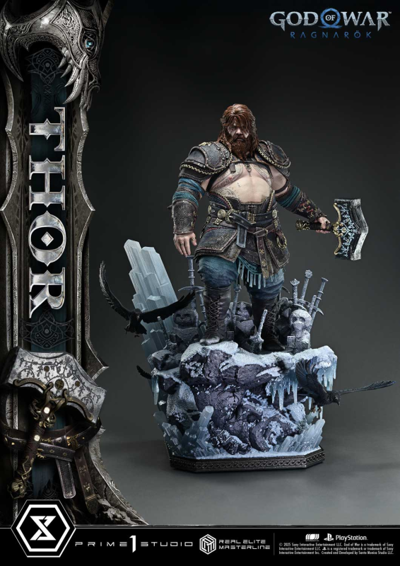 【Pre order】Prime 1 Studio 1/3 God of War: Ragnarok Thor (Copyright)